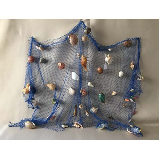 Filet Déco 1x1m avec Coquillages par 2