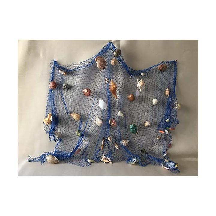 Filet Déco 1x1m avec Coquillages par 2