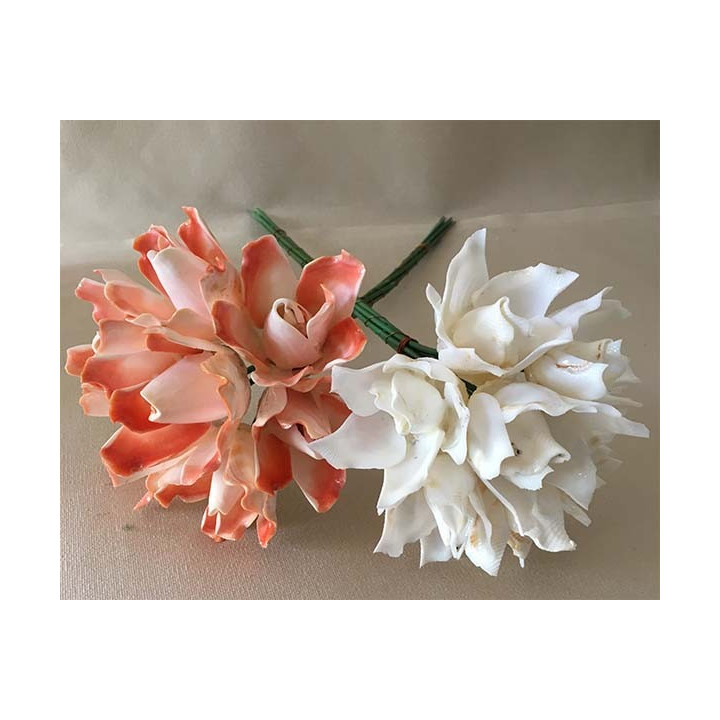 Bouquet de 7 Fleurs 40cm lot de 3