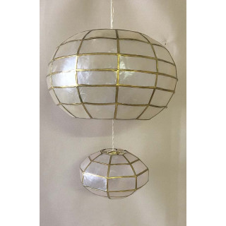 Luminary Capiz 25cm lot of 1