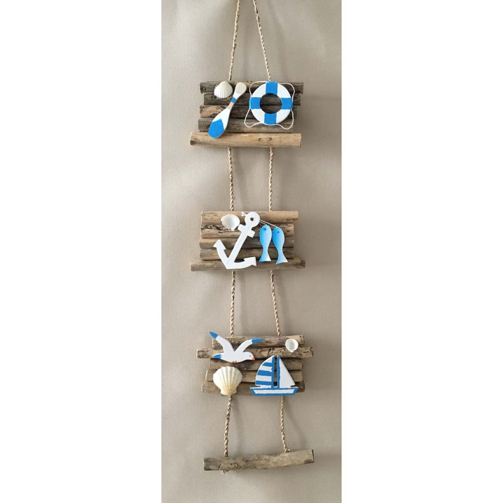 Deco panel Sea driftwood 3 levels sold by 3