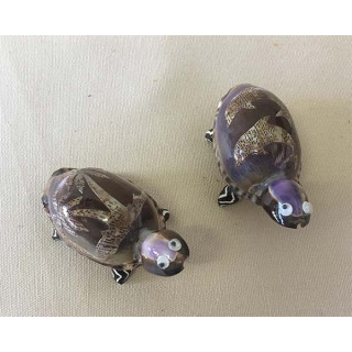 Engraved Turtle Dolphin or Palm Tree 8cm lot of 24