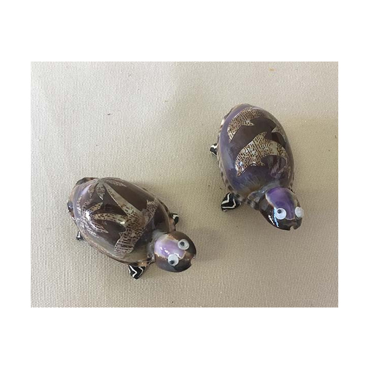 Engraved Turtle Dolphin or Palm Tree 8cm lot of 24