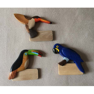 Magnet Bird Porte Message lot of 12