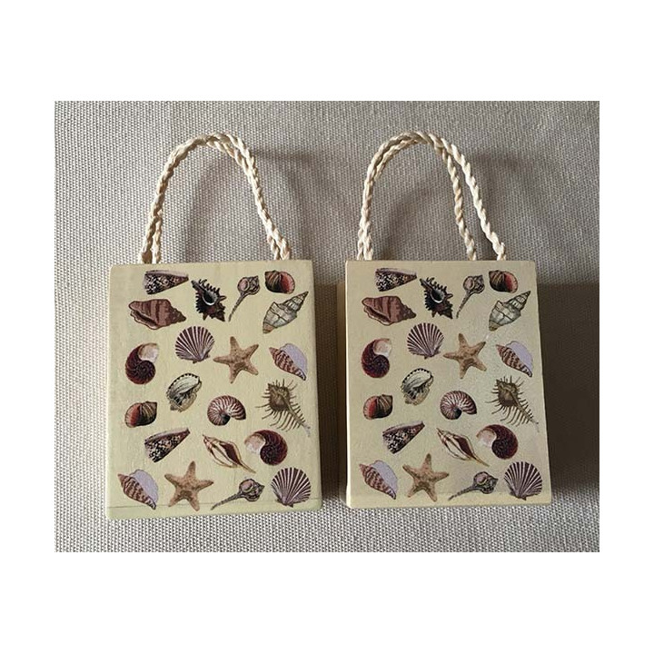 Magnet Bag Aquarium 4.8x6cm assorted lot of 12