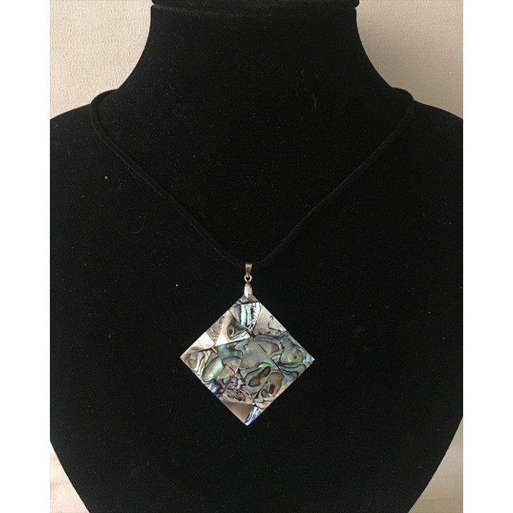 Pendentif Abalone Paua sur Cordon lot de 6