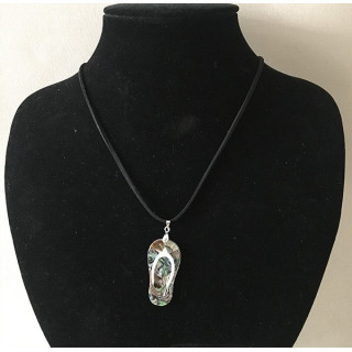 Abalone Tong pendant on Cordon lot of 6