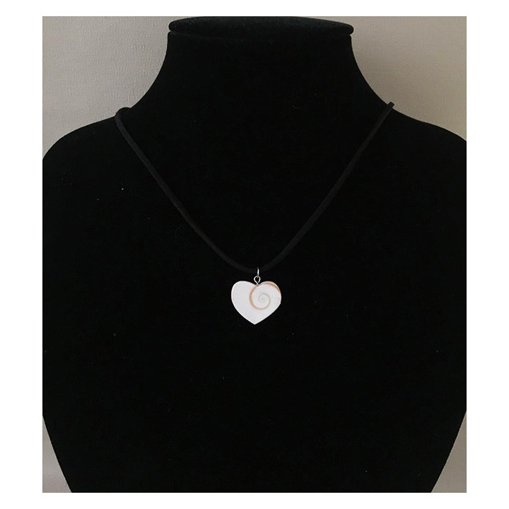 Pendentif "Oeil de Shiva" Coeur lot de 12