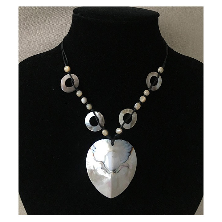 Collier Coeur Nautile lot de 3