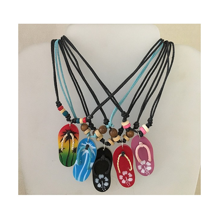 Pendentif Tong Peint lot de 24