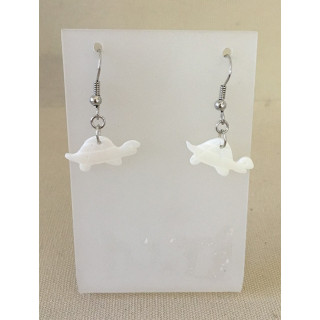 Boucles d'oreilles Nacre Tortue lot de 6