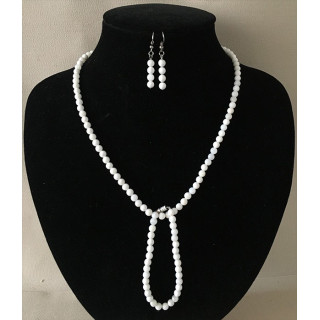 Parure Collier, Bracelet, BO Nacre lot de 3