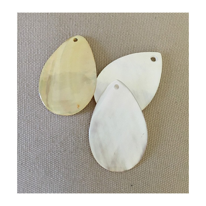 Tear pendant Oyster Perlière 42mm batch of 10