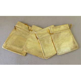 7x8cm gold clutch by 25
