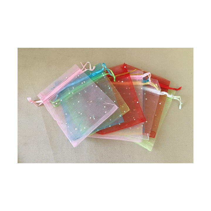 Veil pocket - rhinestones 10x30cm 1 lot of 60