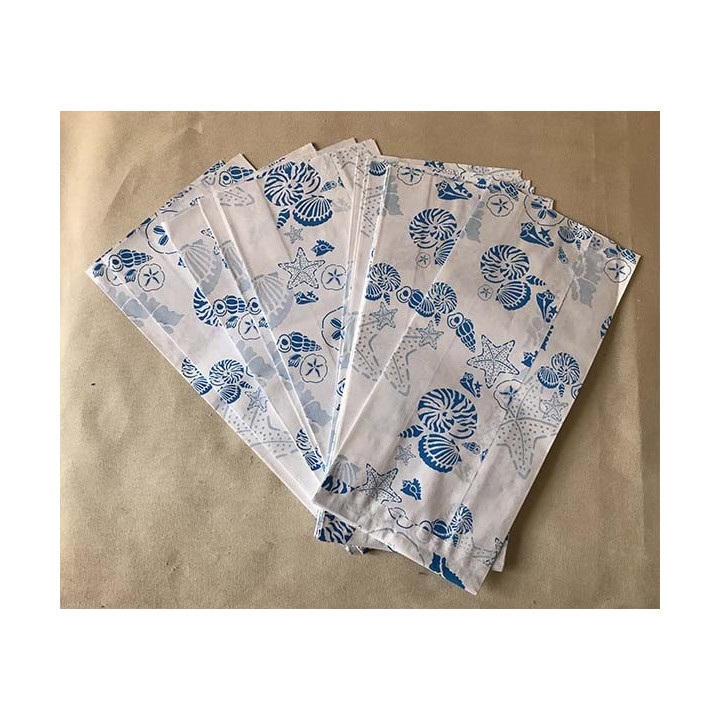 Pocket Gift Paper Shells 16x34cm lot of 500