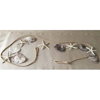 Sea Star Garland / Saddle Shell 2m lot of 3