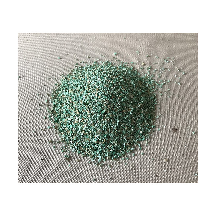 Sable teinté vert par 2kg