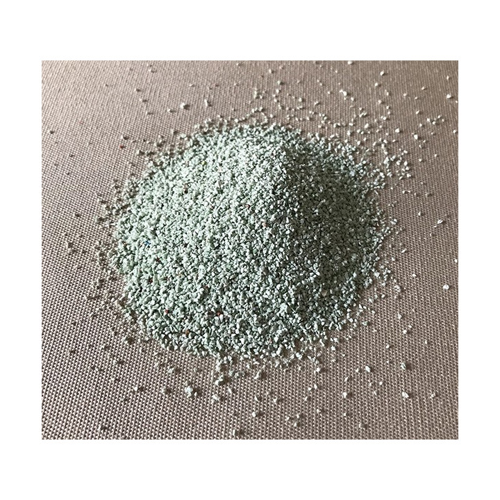 Pale green tinted sand by 2kg