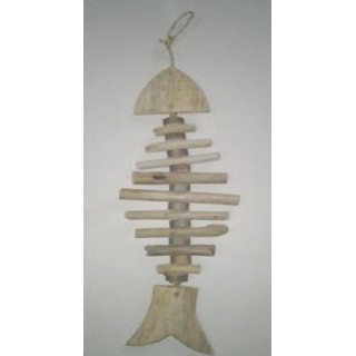 Arête de poisson bois flotté 46 cm