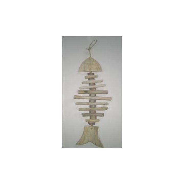 Arête de poisson bois flotté 46 cm