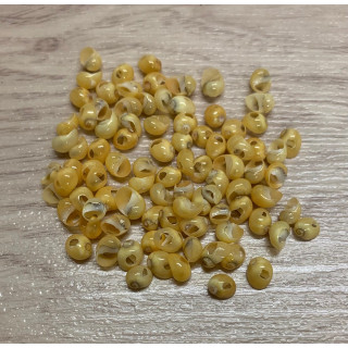 Mango Jaune Perforée environ 200p lot de 3