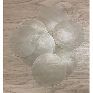 Capiz 6cm lot of 100