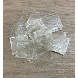 Capiz square 2.5cm 50 packet