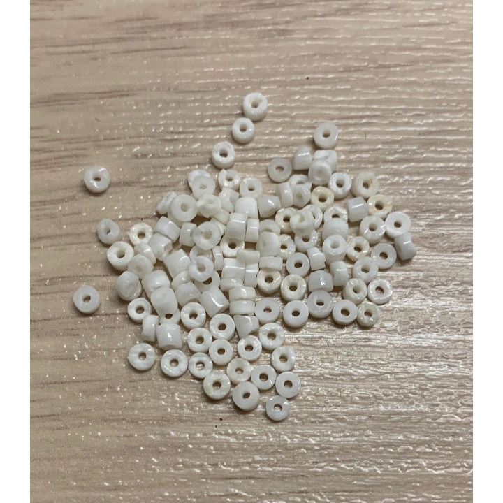 Disque Coquillage Perforé 3mm 100p lot de 3