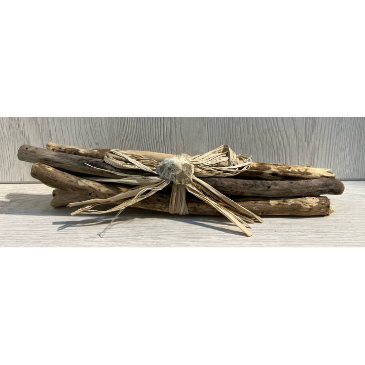 Fagot de bois flotté 25cm par 3