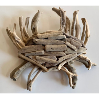 Natural driftwood crab 30cm by 2