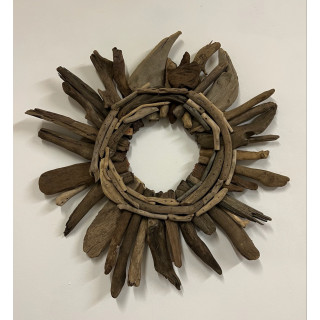 Soleil bois flotté 50cm par 2