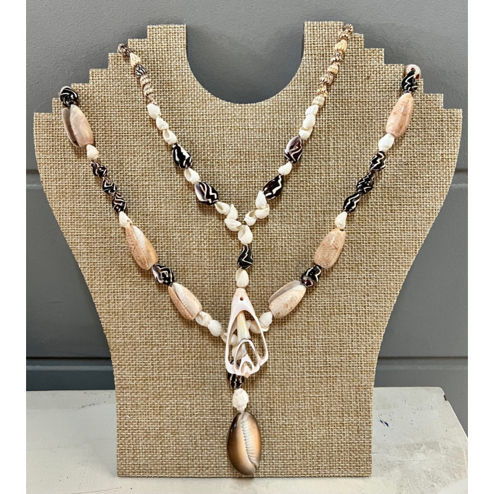 Collier Coquillages lot de 12
