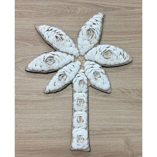 Palmier coquillage à suspendre 41cm par3