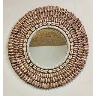 Miroir coquillages olives 50cm par 1