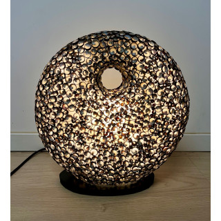 Lamp in Shells with Round Evide 36cm by 1