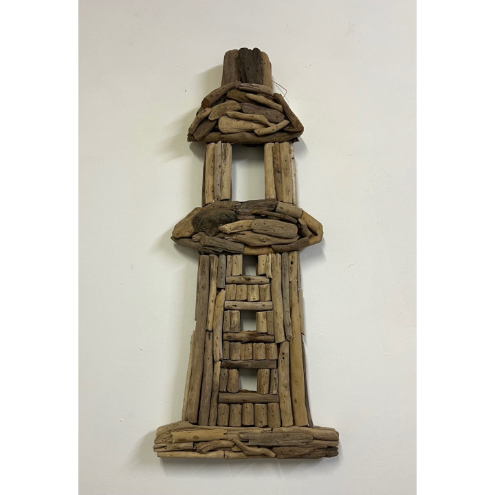 Phare bois flotté 66cm par 2
