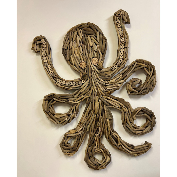 Octopus XL bois flotté 97cm par 1
