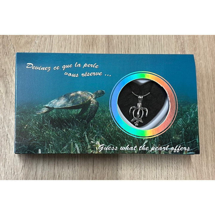 Présentoir 240 colliers perles dans l'huitre modèles assortis