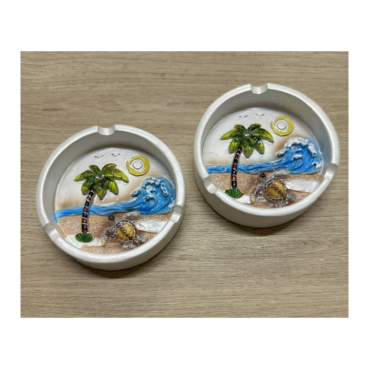Cendrier thème mer 9cm par 12